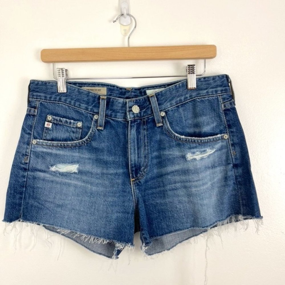 Adriano Goldschmied Distressed The Pixie Cut-Off Shorts